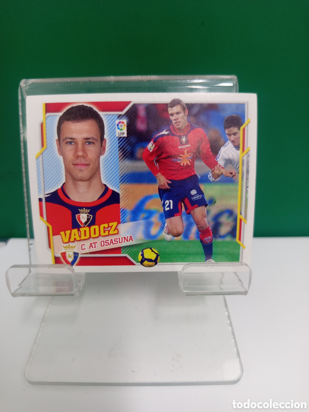 Cromos de f&uacute;tbol: ❇️ CROMO ⚽ VADOCZ OSASUNA LIGA 10 11 2010 2011 ESTE PANINI SIN PEGAR ❇️