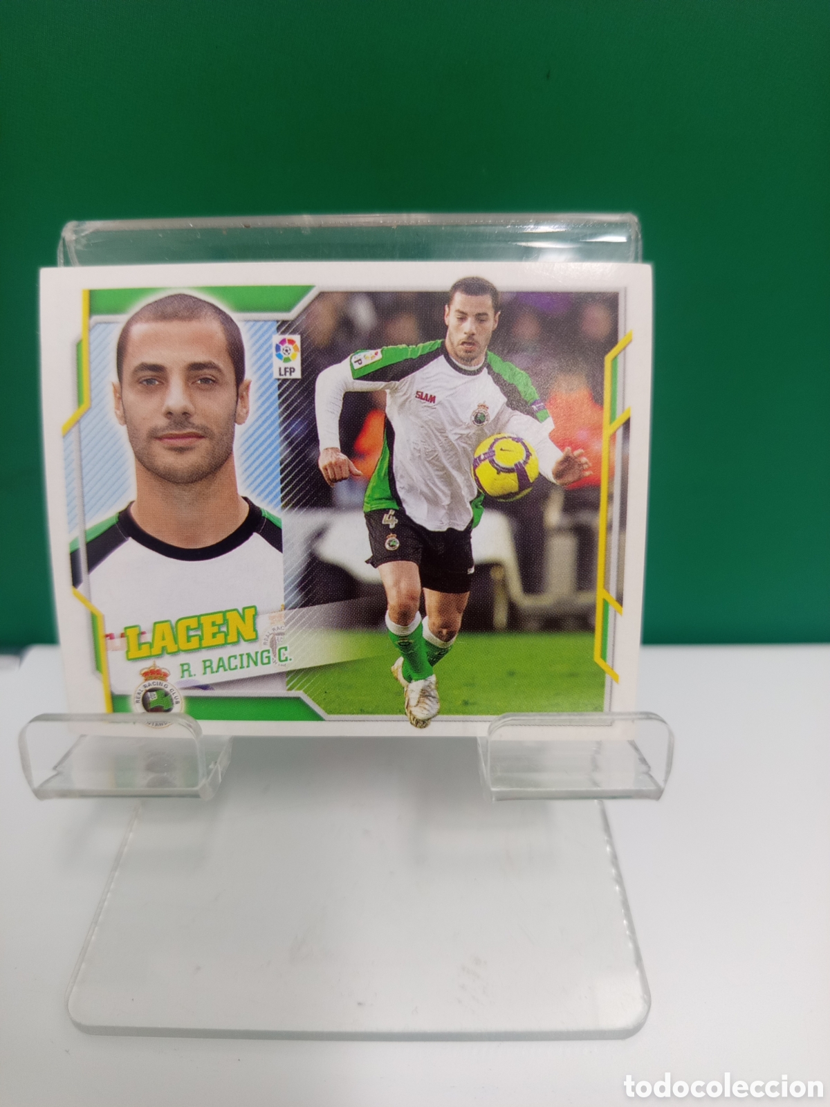 Cromos de f&uacute;tbol: ❇️ CROMO ⚽ LACEN RACING DE SANTANDER LIGA 10 11 2010 2011 ESTE PANINI SIN PEGAR ❇️