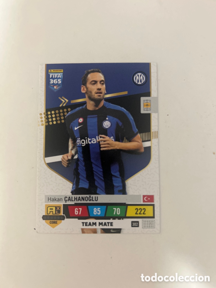 Cromos de f&uacute;tbol: Jalan &Ccedil;alhanoglu FIFA 365 2023 (302)