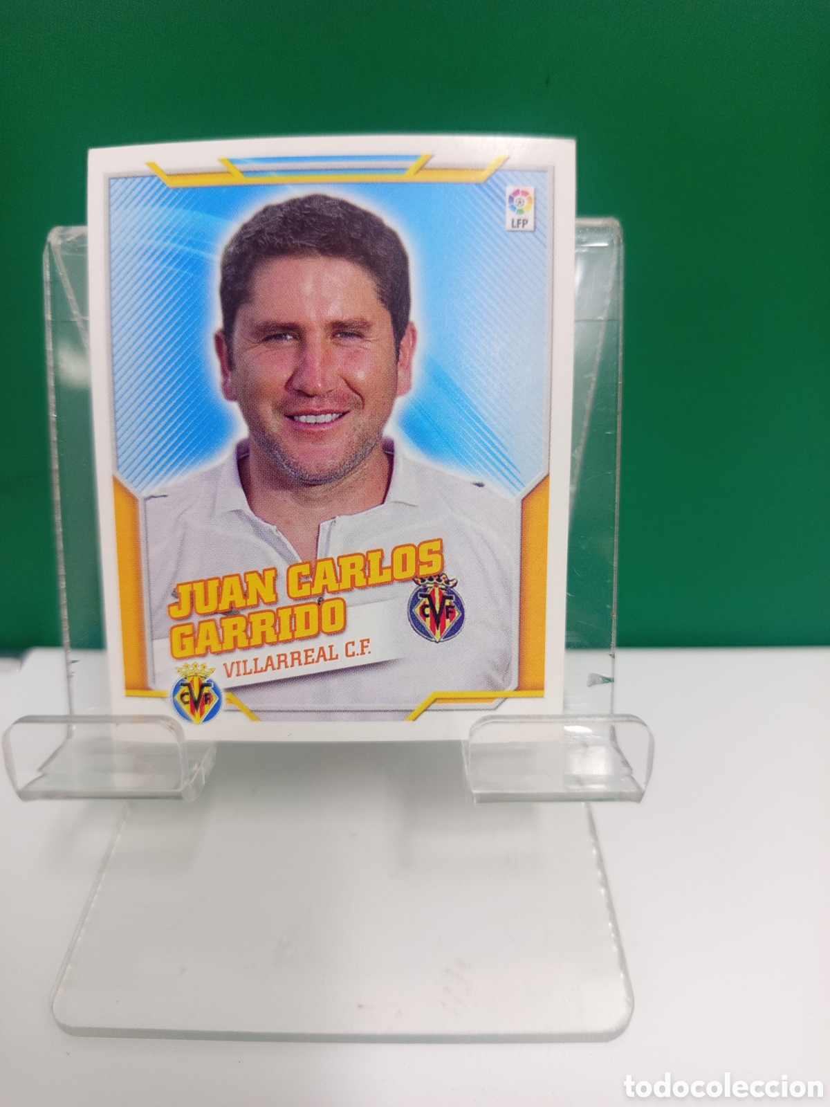Cromos de f&uacute;tbol: ❇️ CROMO ⚽ JUAN CARLOS GARRIDO VILLARREAL LIGA 10 11 2010 2011 ESTE PANINI SIN PEGAR ❇️