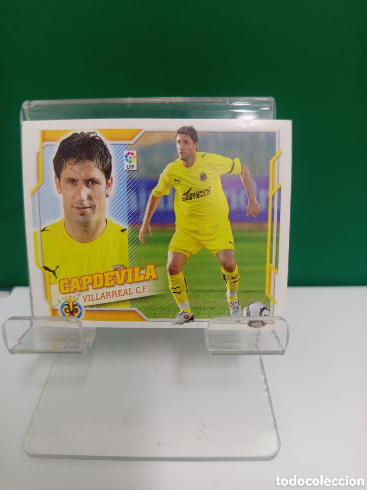 Cromos de f&uacute;tbol: ❇️ CROMO ⚽ CAPDEVILA VILLARREAL LIGA 10 11 2010 2011 ESTE PANINI SIN PEGAR ❇️