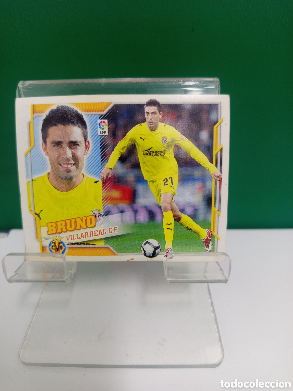 Cromos de f&uacute;tbol: ❇️ CROMO ⚽ BRUNO VILLARREAL LIGA 10 11 2010 2011 ESTE PANINI SIN PEGAR ❇️