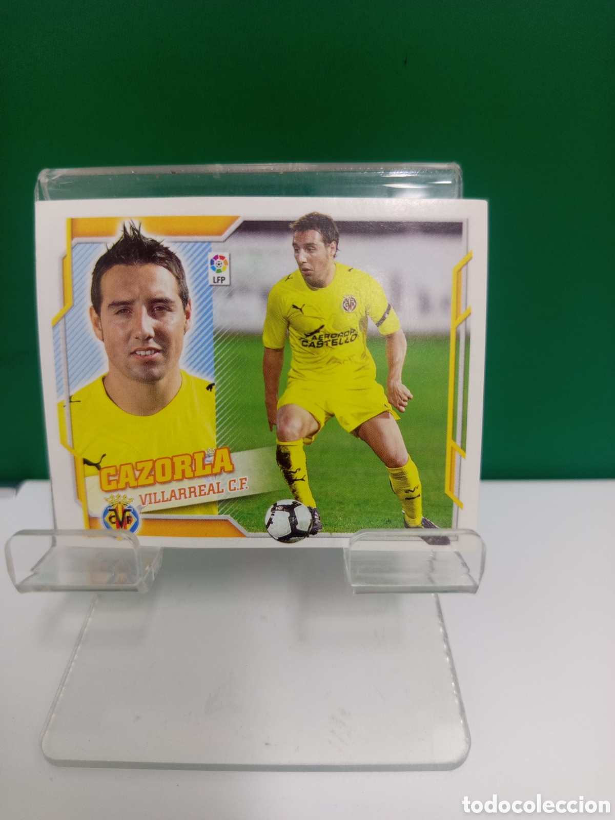 Cromos de f&uacute;tbol: ❇️ CROMO ⚽ CAZORLA VILLARREAL LIGA 10 11 2010 2011 ESTE PANINI SIN PEGAR ❇️