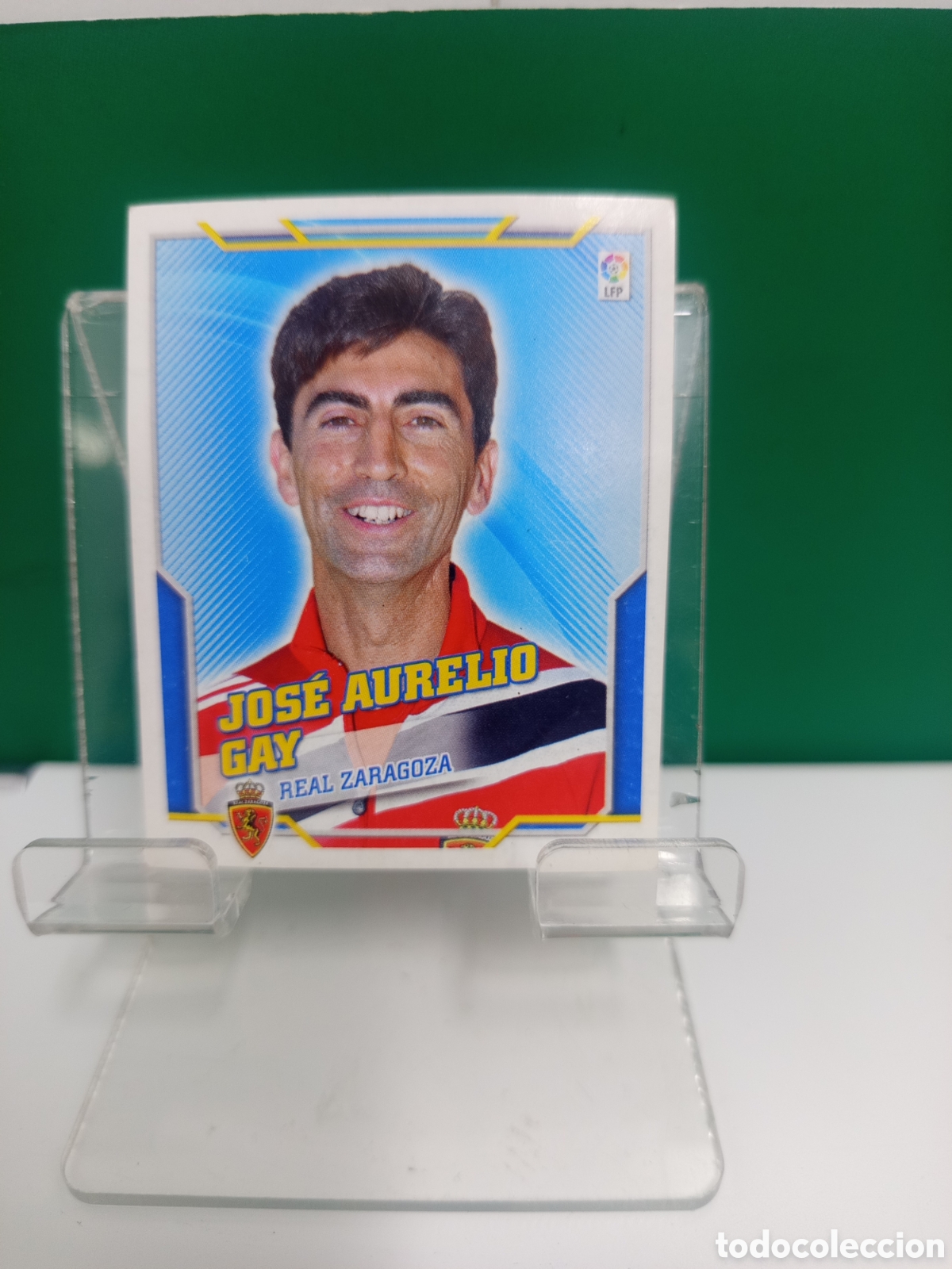 Cromos de f&uacute;tbol: ❇️ CROMO ⚽ JOS&Eacute; AURELIO GAY ZARAGOZA LIGA 10 11 2010 2011 ESTE PANINI SIN PEGAR ❇️
