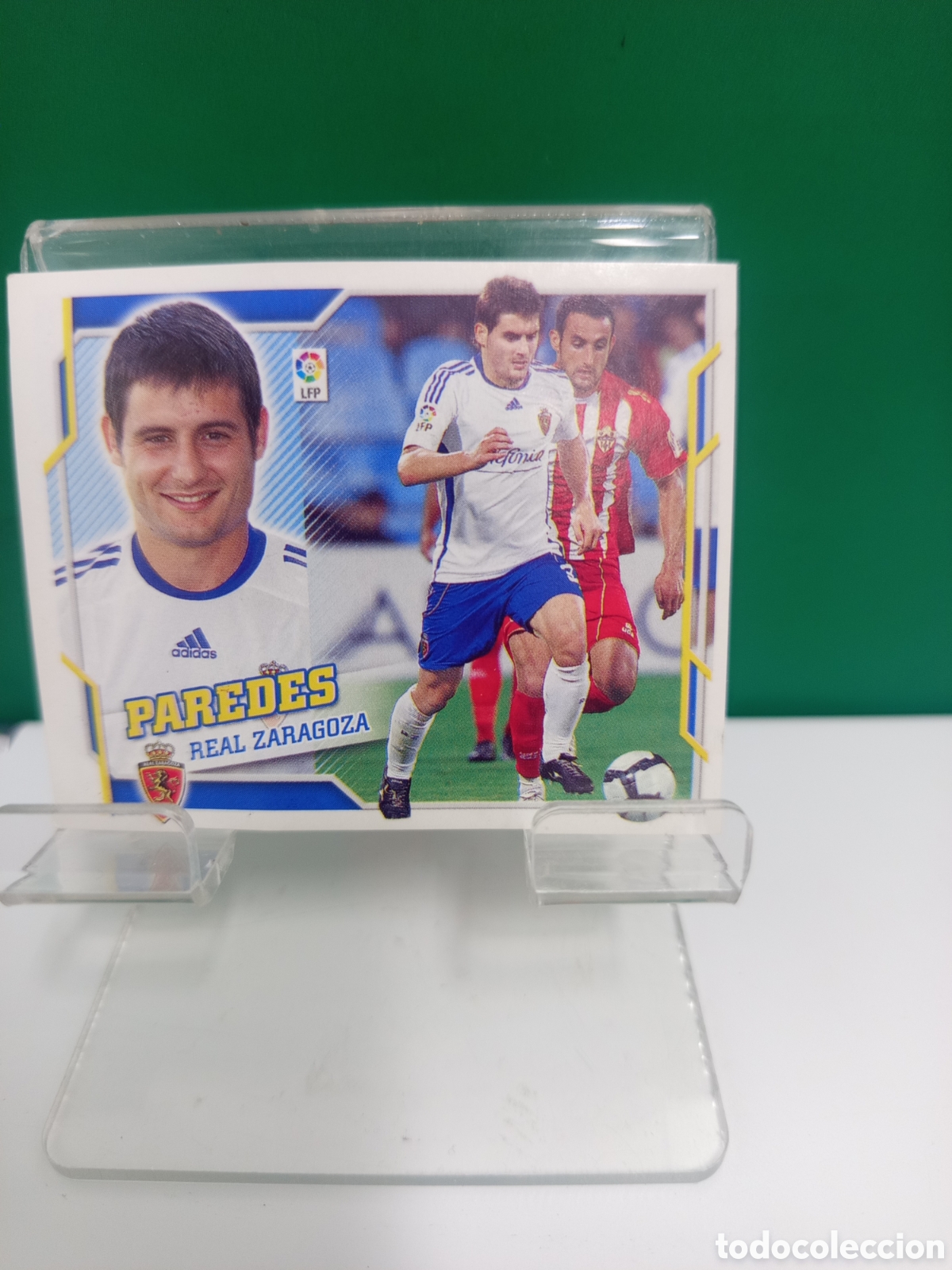 Cromos de f&uacute;tbol: ❇️ CROMO ⚽ PAREDES ZARAGOZA LIGA 10 11 2010 2011 ESTE PANINI SIN PEGAR ❇️