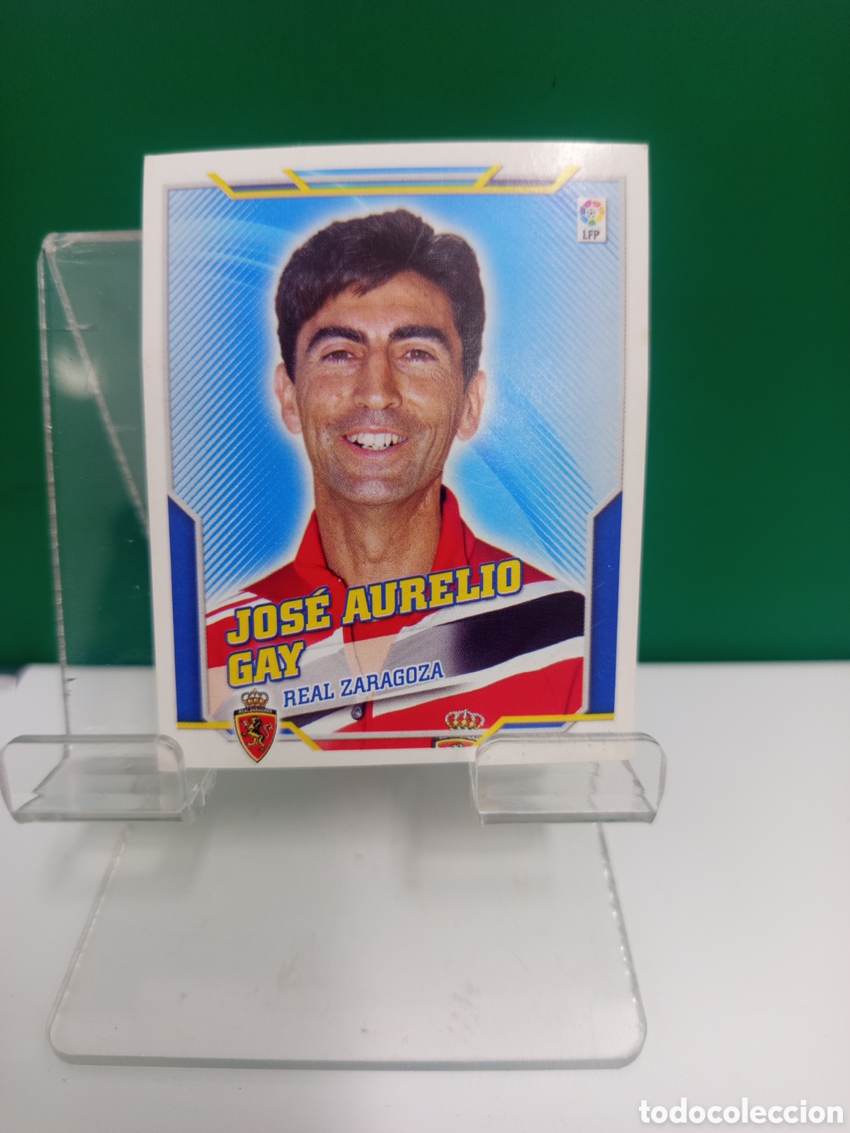 Cromos de f&uacute;tbol: ❇️ CROMO ⚽ JOS&Eacute; AURELIO GAY ZARAGOZA LIGA 10 11 2010 2011 ESTE PANINI SIN PEGAR ❇️