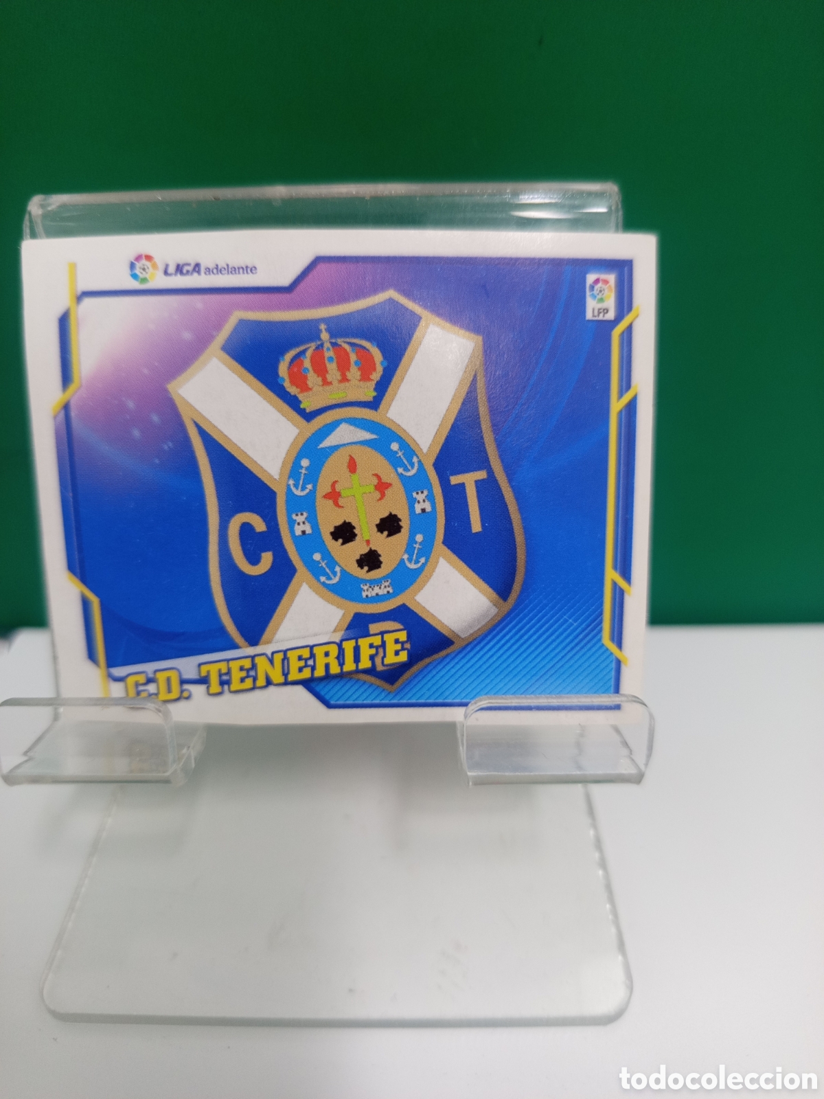 Cromos de f&uacute;tbol: ❇️ CROMO ⚽ ESCUDO TENERIFE SEGUNDA DIVISI&Oacute;N ADELANTE LIGA 10 11 2010 2011 ESTE PANINI SIN PEGAR ❇️