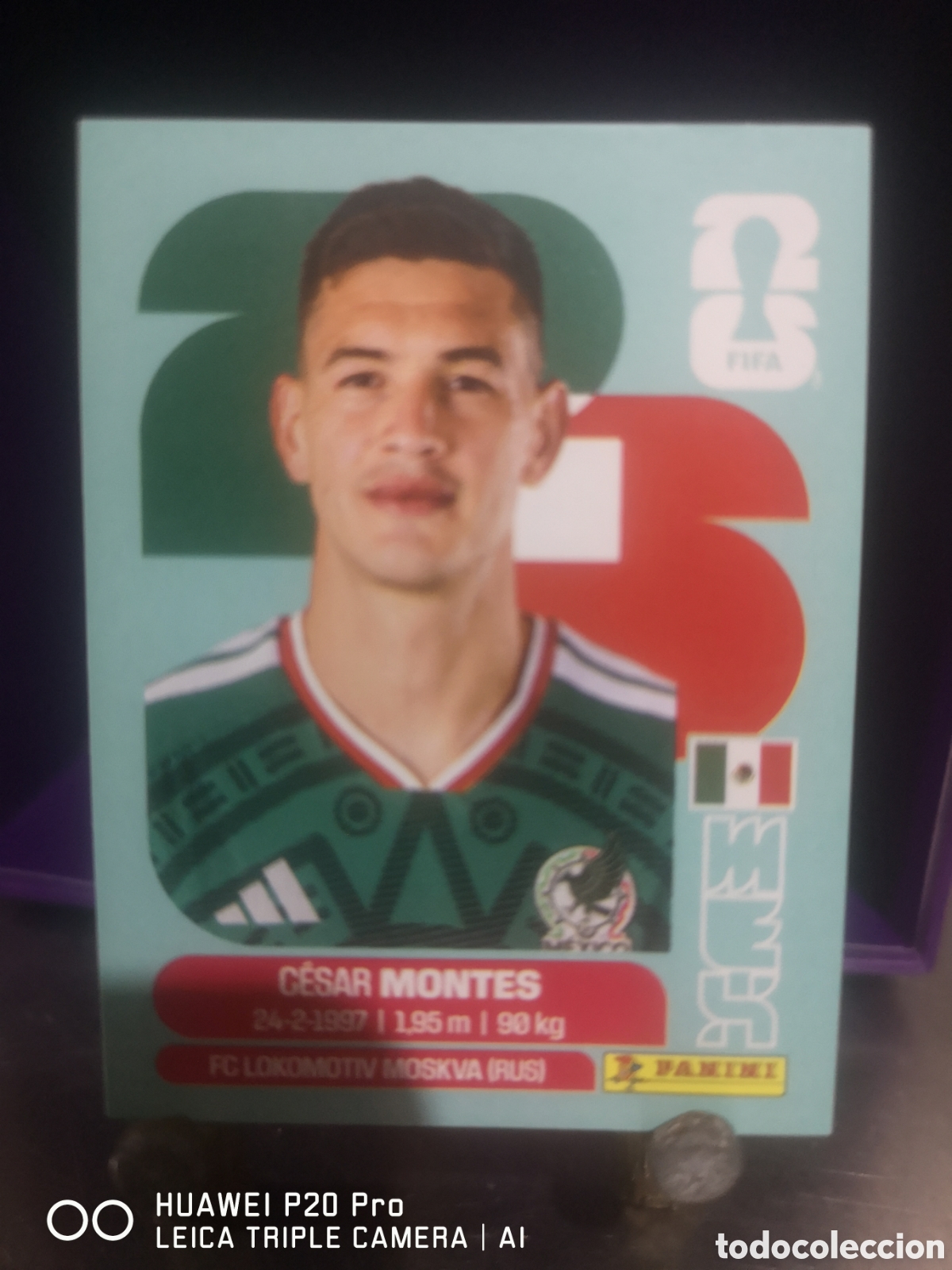 Cromos de f&uacute;tbol: FIFA WORLD CUP MUNDIAL 2026 CESAR MONTES - MEX 5