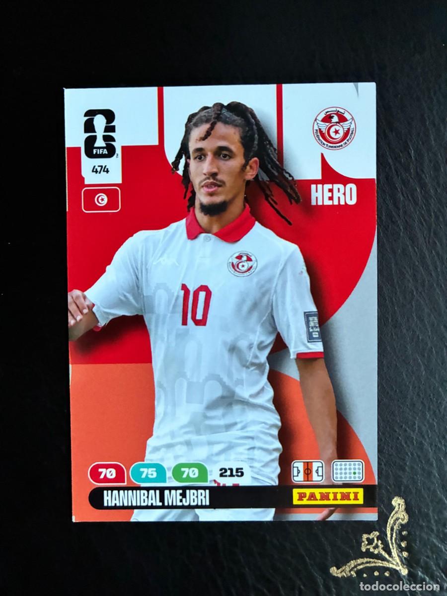 Cromos de f&uacute;tbol: 474 HANNIBAL MEJBRI TUNEZ FIFA WORLD CUP ADRENALYN MUNDIAL 2026 26 PANINI