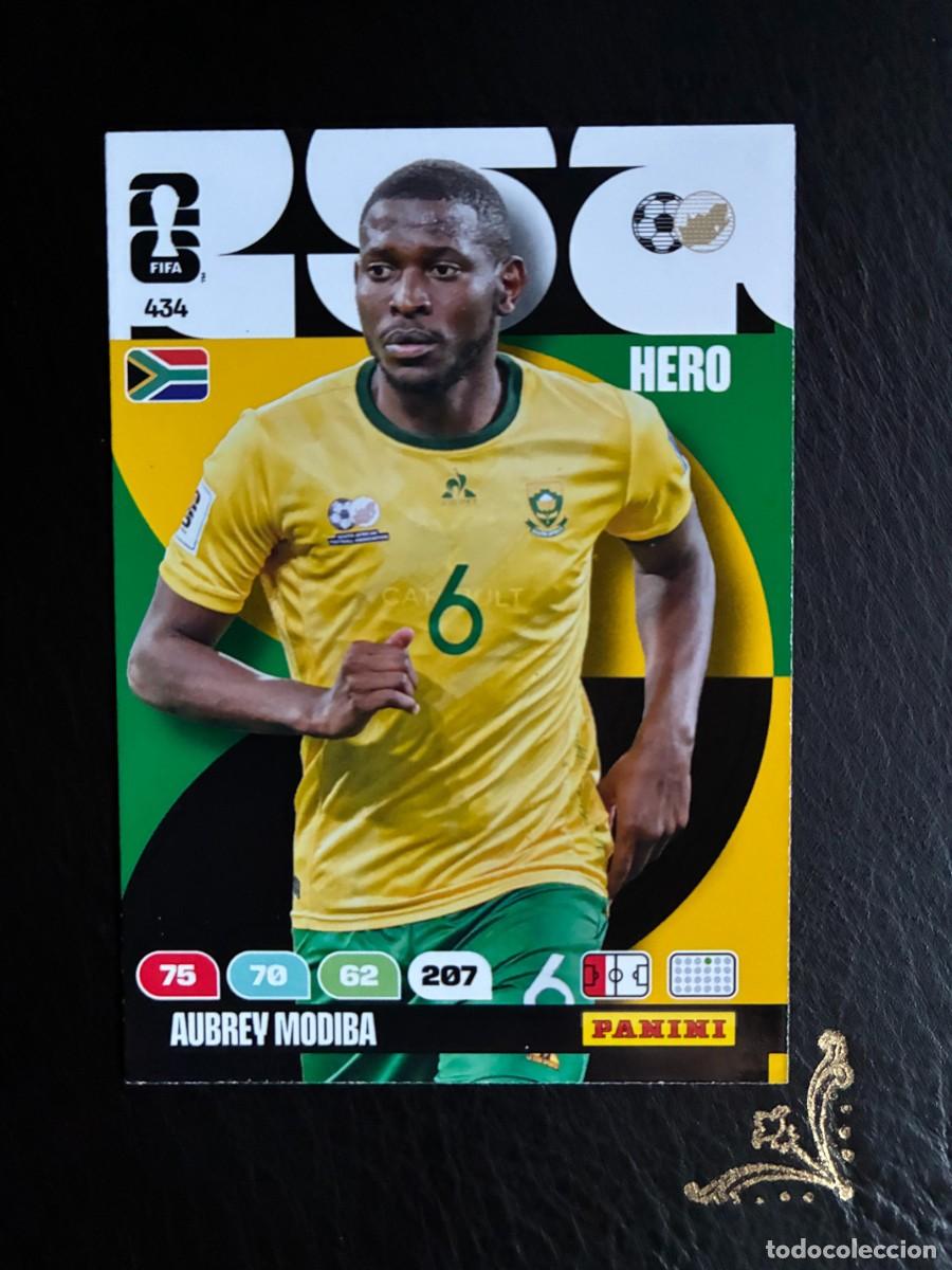Cromos de f&uacute;tbol: 434 AUBREY MODIBA SUDAFRICA SOUTH AFRICA FIFA WORLD CUP ADRENALYN MUNDIAL 2026 26 PANINI