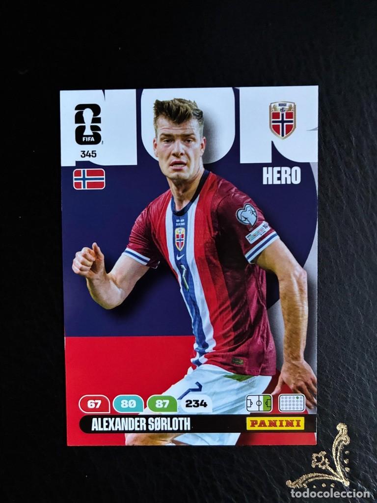 Cromos de f&uacute;tbol: 345 ALEXANDER SORLOTH NORUEGA FIFA WORLD CUP ADRENALYN MUNDIAL 2026 26 PANINI