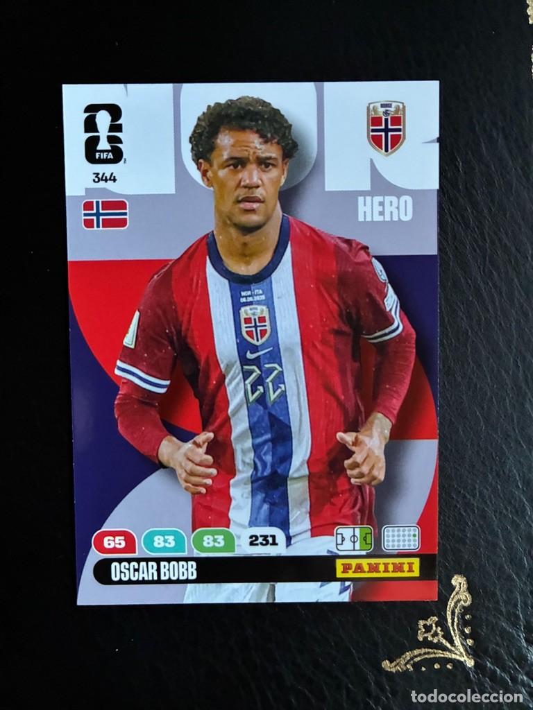 Cromos de f&uacute;tbol: 344 OSCAR BOBB NORUEGA FIFA WORLD CUP ADRENALYN MUNDIAL 2026 26 PANINI
