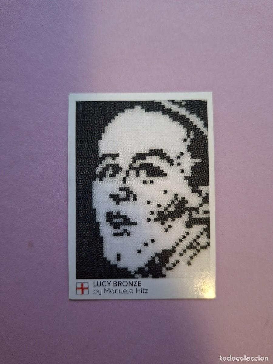 Cromos de f&uacute;tbol: 216 LUCY BRONZE ENGLAND DISE&Ntilde;O BY MANUELA HITZ ARTISTIC FOOTBALL WOMEN'S EUROCOPA EURO 2025