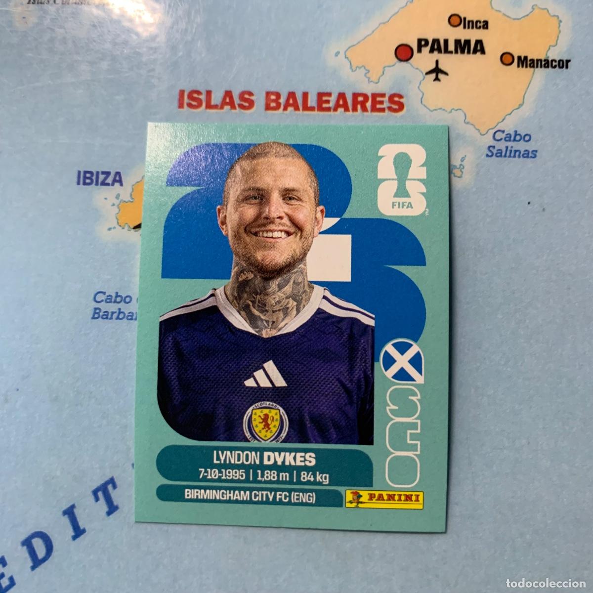 Cromos de f&uacute;tbol: Escocia n&uacute;mero 18 cromo panini Mundial Fifa World Cup 2026