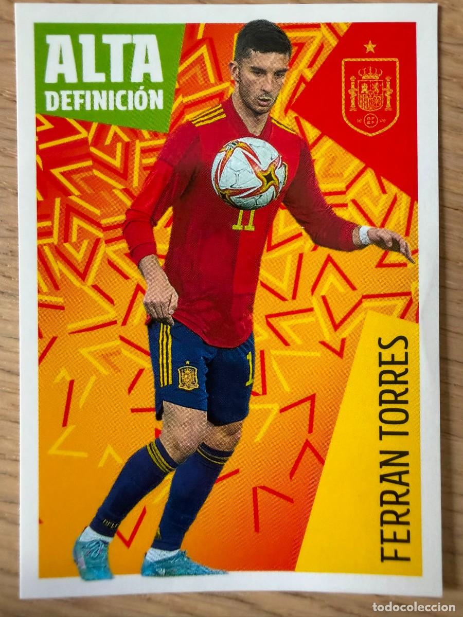 Cromos de f&uacute;tbol: 38 FERRAN TORRES LOS IDOLOS DE LA ROJA CRACKS CARREFOUR ESPA&Ntilde;A MUNDIAL 2022 22 SIN PEGAR PANINI