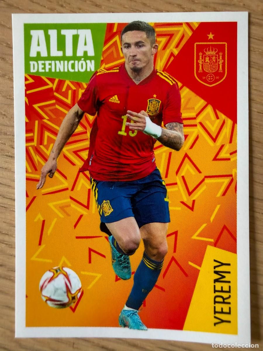 Cromos de f&uacute;tbol: 39 YEREMI PINO LOS IDOLOS DE LA ROJA CRACKS CARREFOUR ESPA&Ntilde;A MUNDIAL 2022 22 SIN PEGAR PANINI