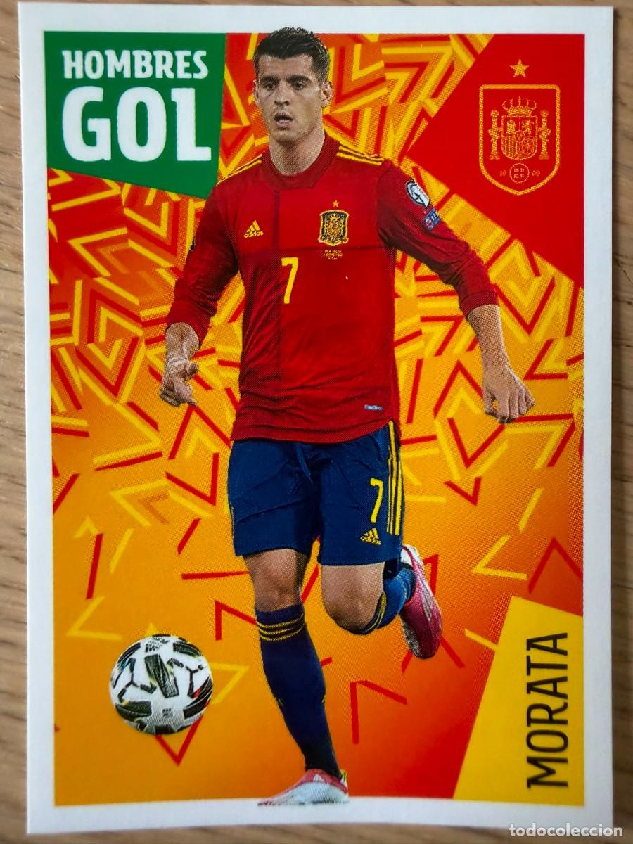 Cromos de f&uacute;tbol: 43 MORATA LOS IDOLOS DE LA ROJA CRACKS CARREFOUR ESPA&Ntilde;A MUNDIAL 2022 22 SIN PEGAR PANINI