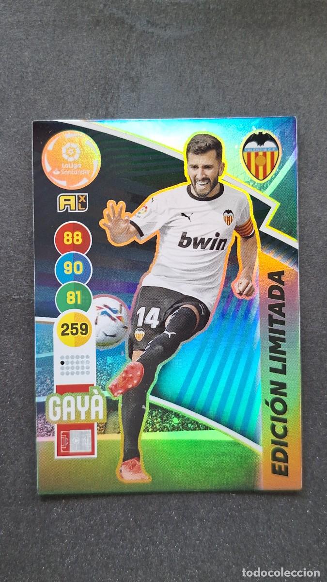 Cromos de f&uacute;tbol: L1 GAYA VALENCIA C. F. EDICION LIMITADA PANINI ADRENALYN XL 2020 2021 20 21