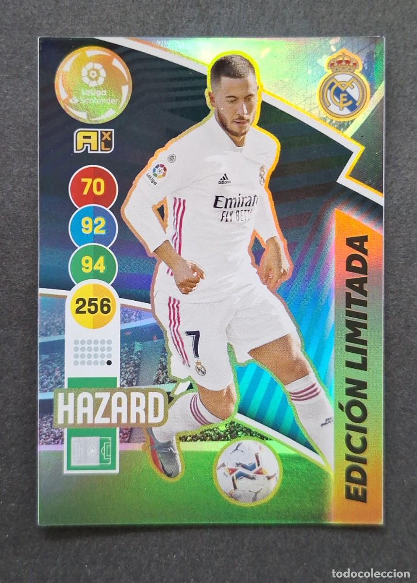 Cromos de f&uacute;tbol: L1 HAZARD REAL MADRID EDICION LIMITADA PANINI ADRENALYN XL 2020 2021 20 21