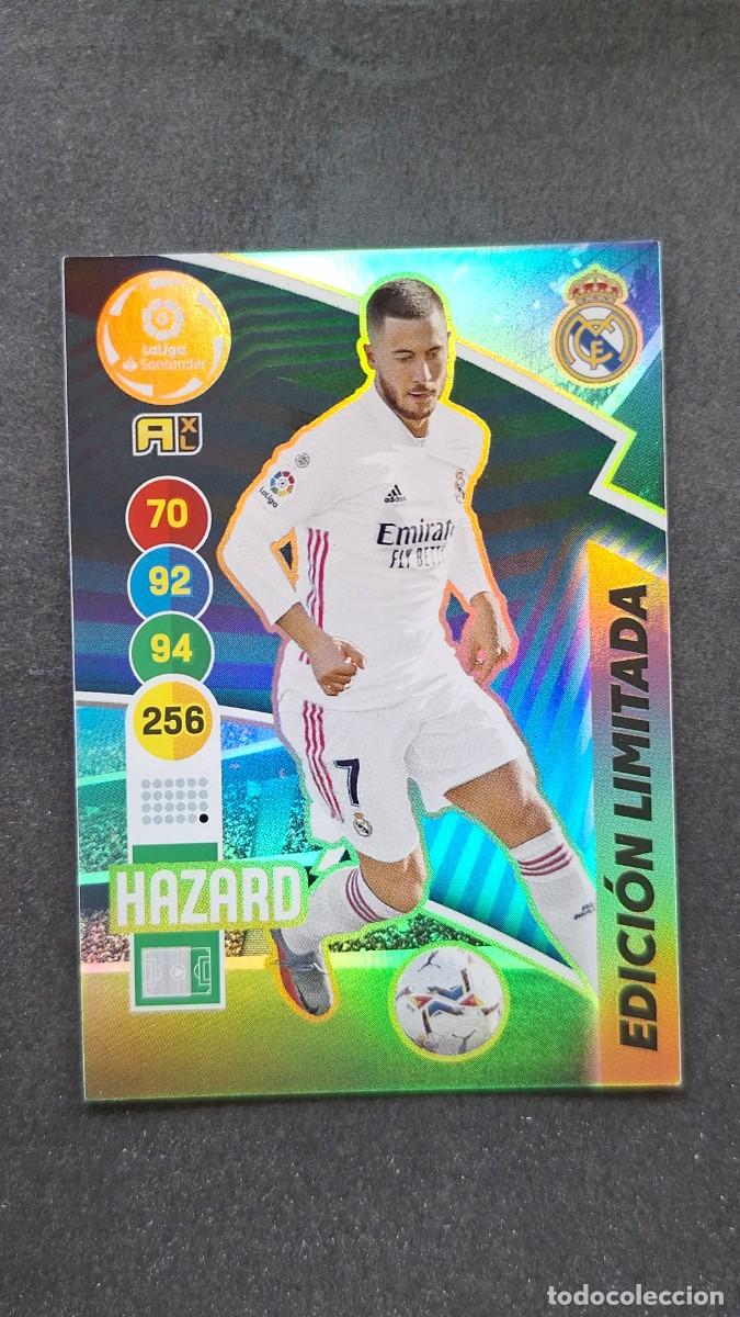 Cromos de f&uacute;tbol: L1 HAZARD REAL MADRID EDICION LIMITADA PANINI ADRENALYN XL 2020 2021 20 21