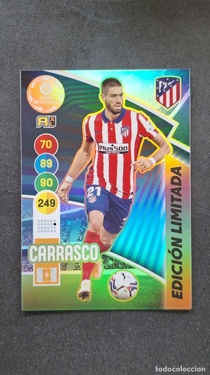 Cromos de f&uacute;tbol: L1 CARRASCO ATLETICO DE MADRID EDICION LIMITADA PANINI ADRENALYN XL 2020 2021 20 21