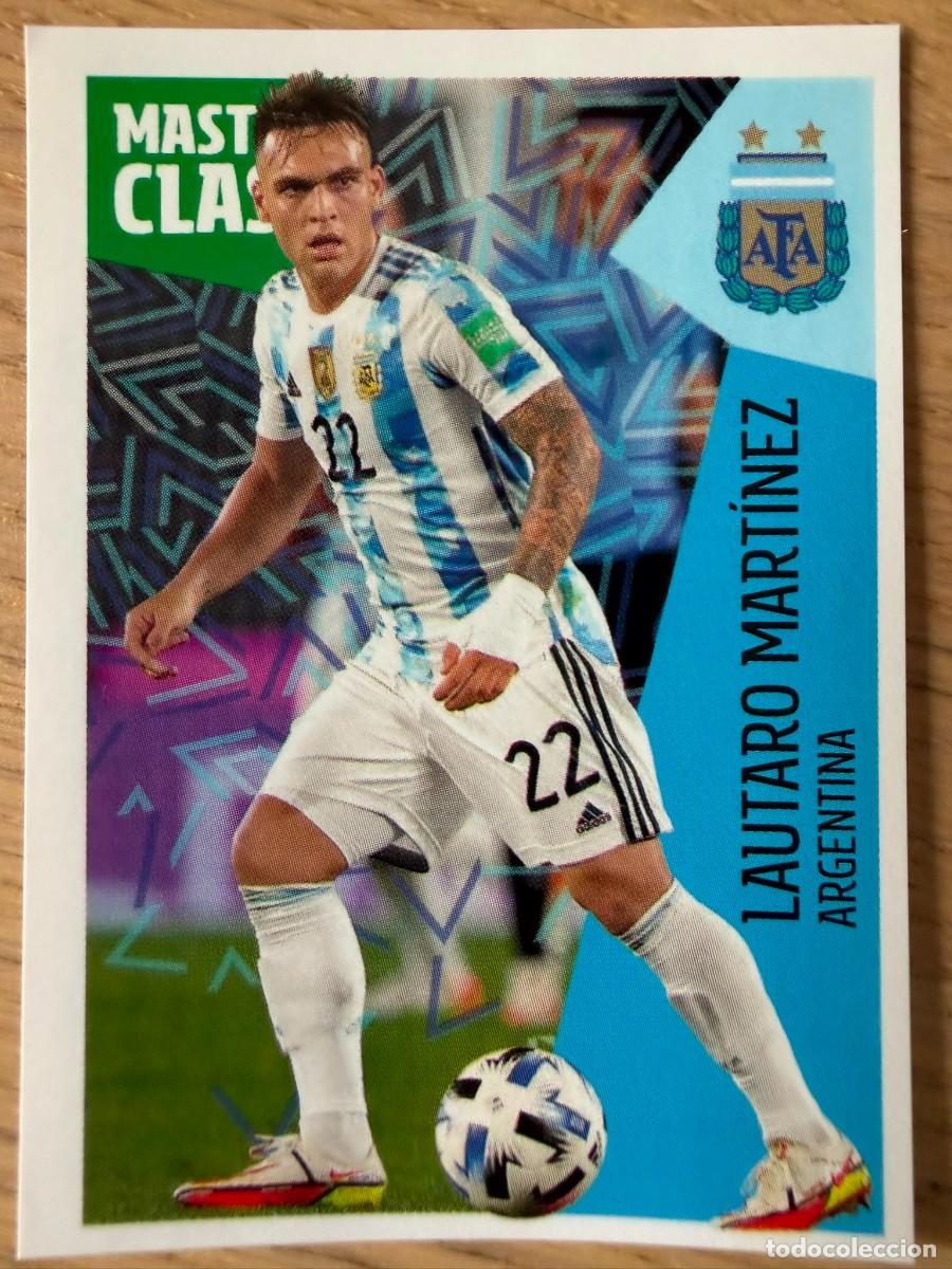 Cromos de f&uacute;tbol: 58 LAUTARO MARTINEZ LOS IDOLOS DE LA ROJA CRACKS CARREFOUR ESPA&Ntilde;A MUNDIAL 2022 22 SIN PEGAR PANINI