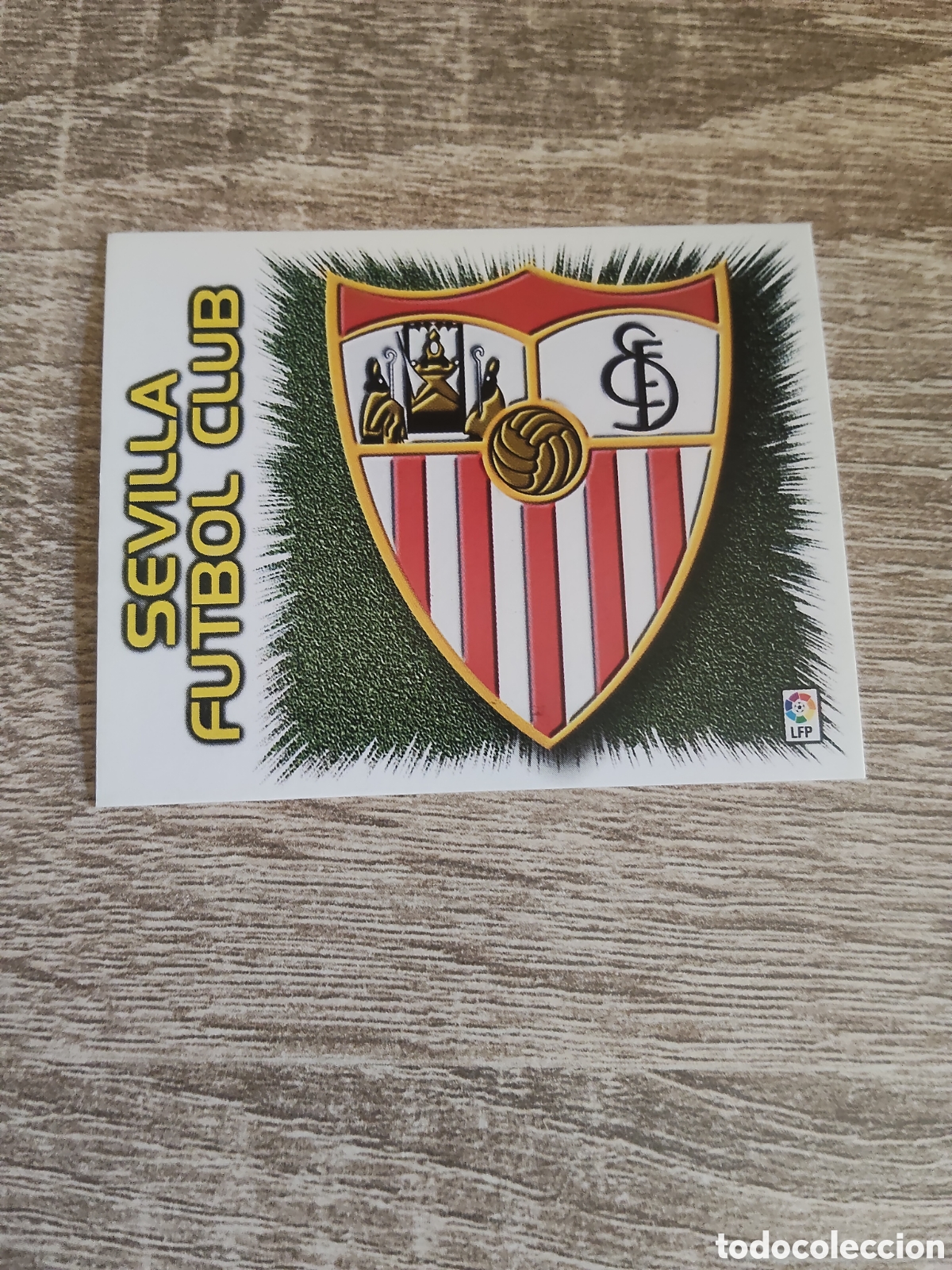 Cromos de f&uacute;tbol: Escudo Sevilla liga 1999 2000 99 00 ediciones este
