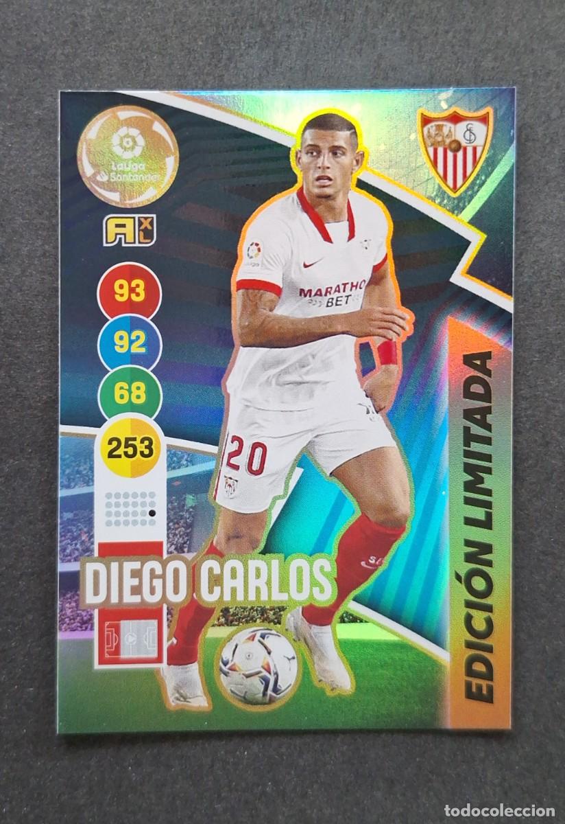 Cromos de f&uacute;tbol: L1 DIEGO CARLOS SEVILLA F. C. EDICION LIMITADA PANINI ADRENALYN XL 2020 2021 20 21