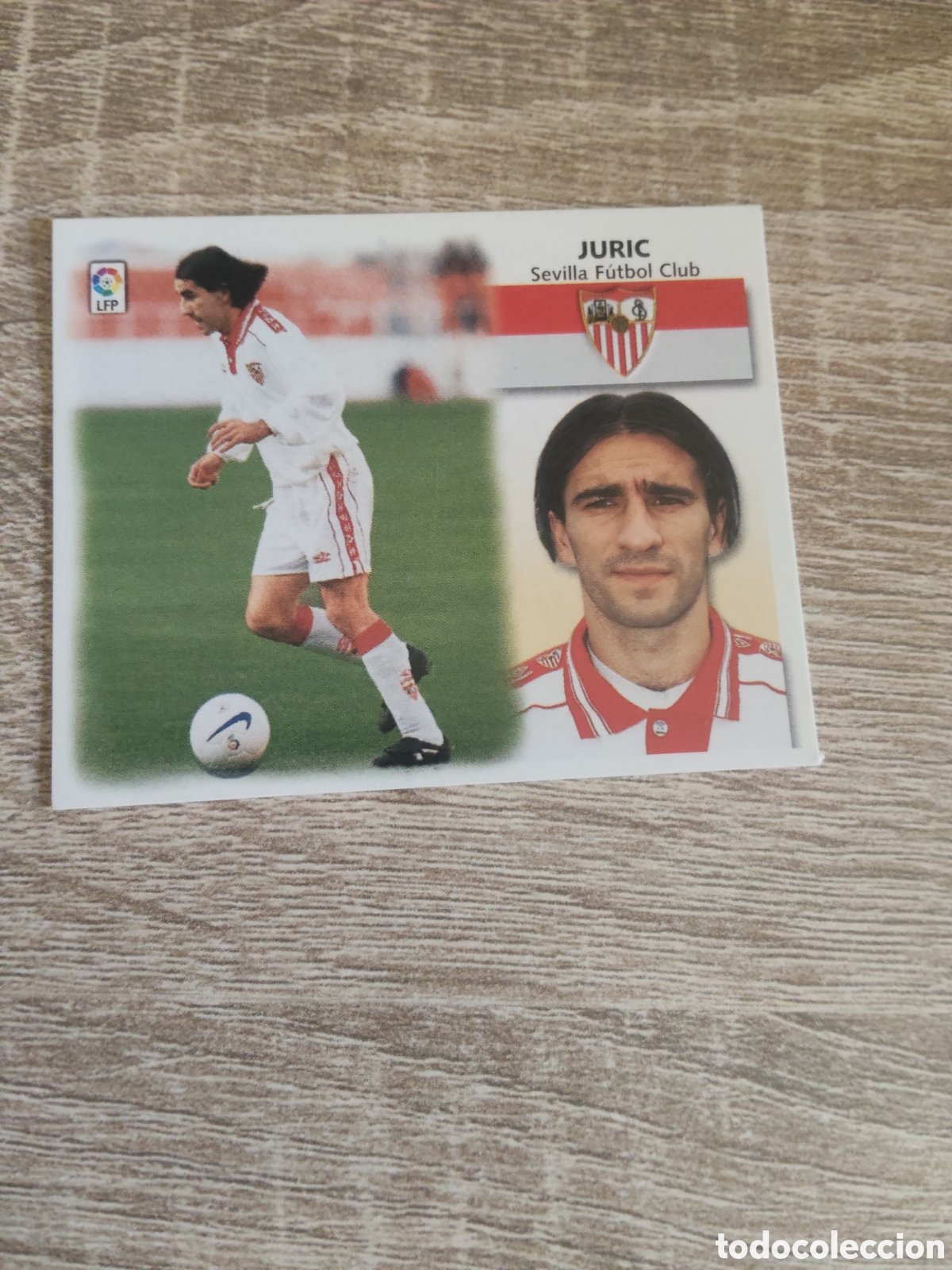 Cromos de f&uacute;tbol: Juric Sevilla liga 1999 2000 99 00 ediciones este
