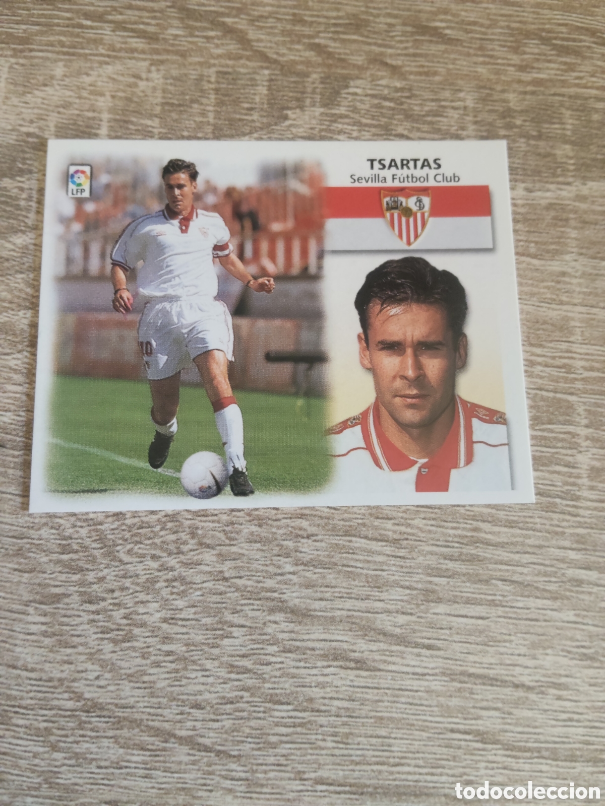 Cromos de f&uacute;tbol: Tsartas Sevilla liga 1999 2000 99 00 ediciones este
