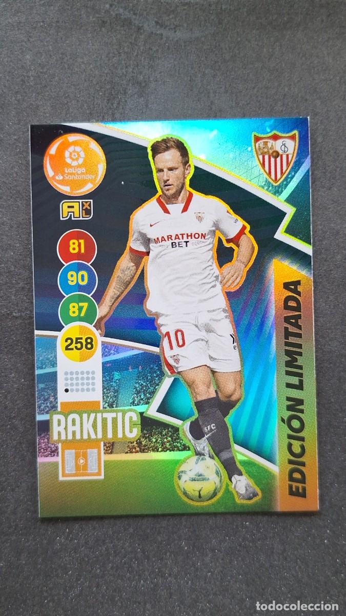 Cromos de f&uacute;tbol: L1 RAKITIC SEVILLA F. C. EDICION LIMITADA PANINI ADRENALYN XL 2020 2021 20 21