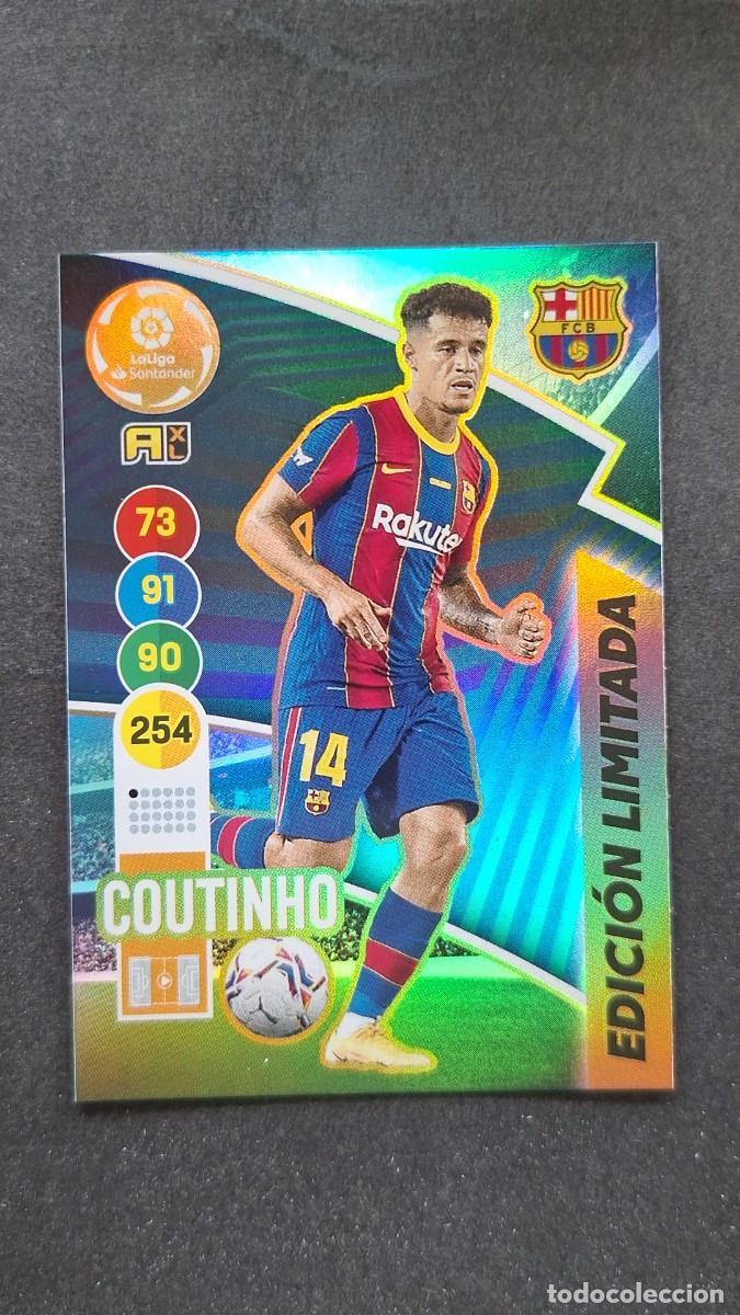 Fu&szlig;ball-Sticker: L1 COUTINHO F. C. BARCELONA EDICION LIMITADA PANINI ADRENALYN XL 2020 2021 20 21