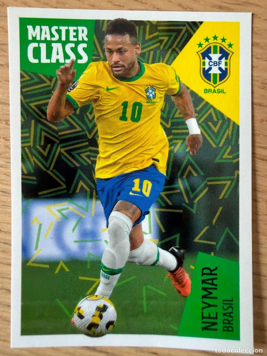 Cartes &agrave; collectionner de Football: 65 NEYMAR BRASIL LOS IDOLOS DE LA ROJA CRACKS CARREFOUR ESPA&Ntilde;A MUNDIAL 2022 22 SIN PEGAR PANINI