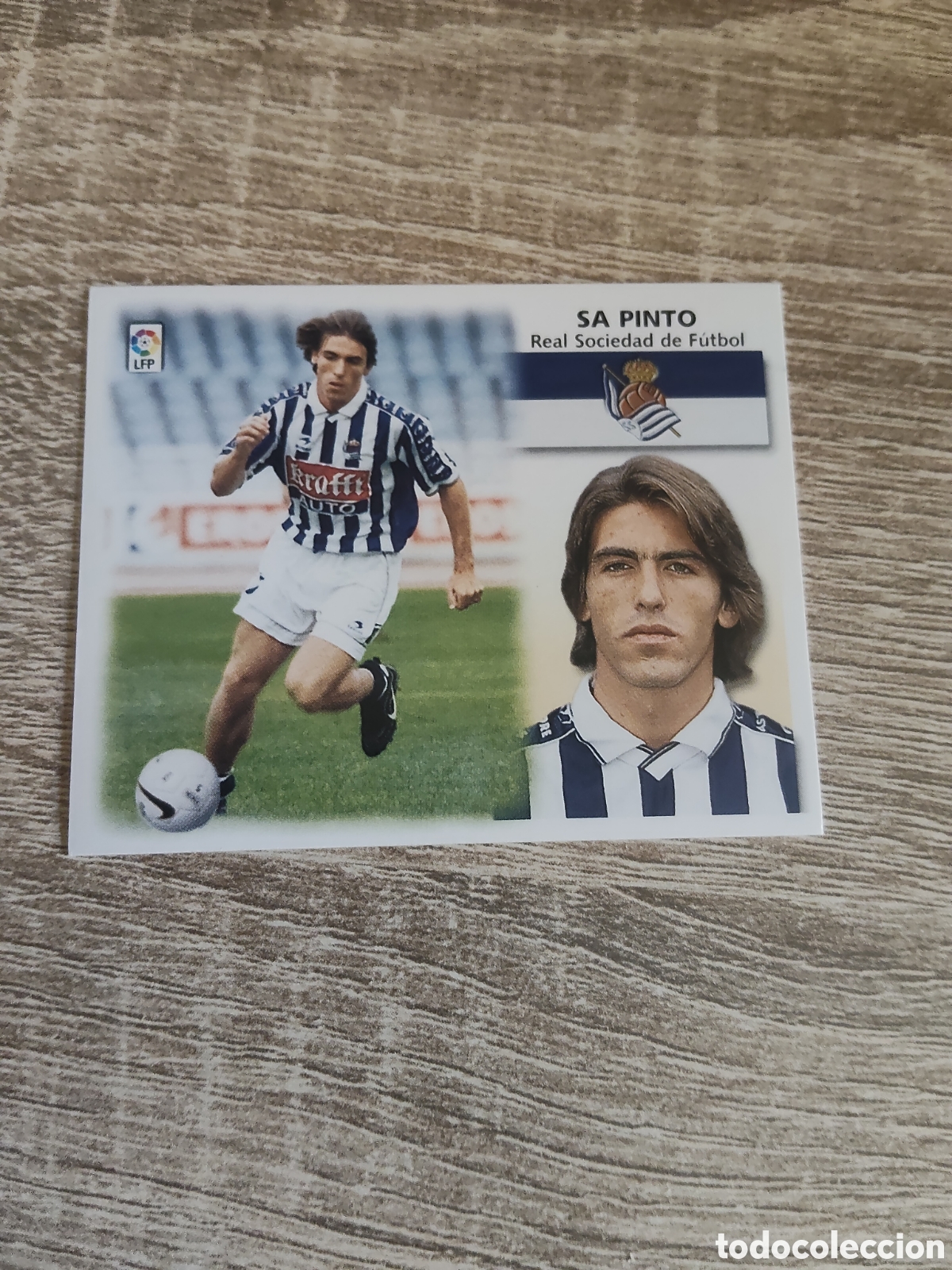 Cromos de f&uacute;tbol: Sa Pinto Real Sociedad liga 1999 2000 99 00 ediciones este
