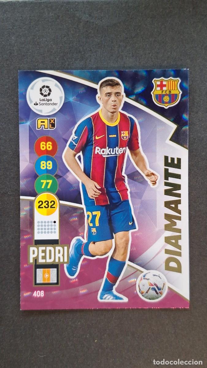 Cromos de f&uacute;tbol: L1 PEDRI F. C. BARCELONA 408 DIAMANTE PANINI ADRENALYN XL 2020 2021 20 21
