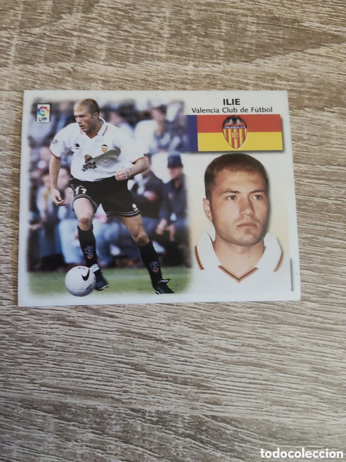 Cromos de f&uacute;tbol: Ilie Valencia liga 1999 2000 99 00 ediciones este