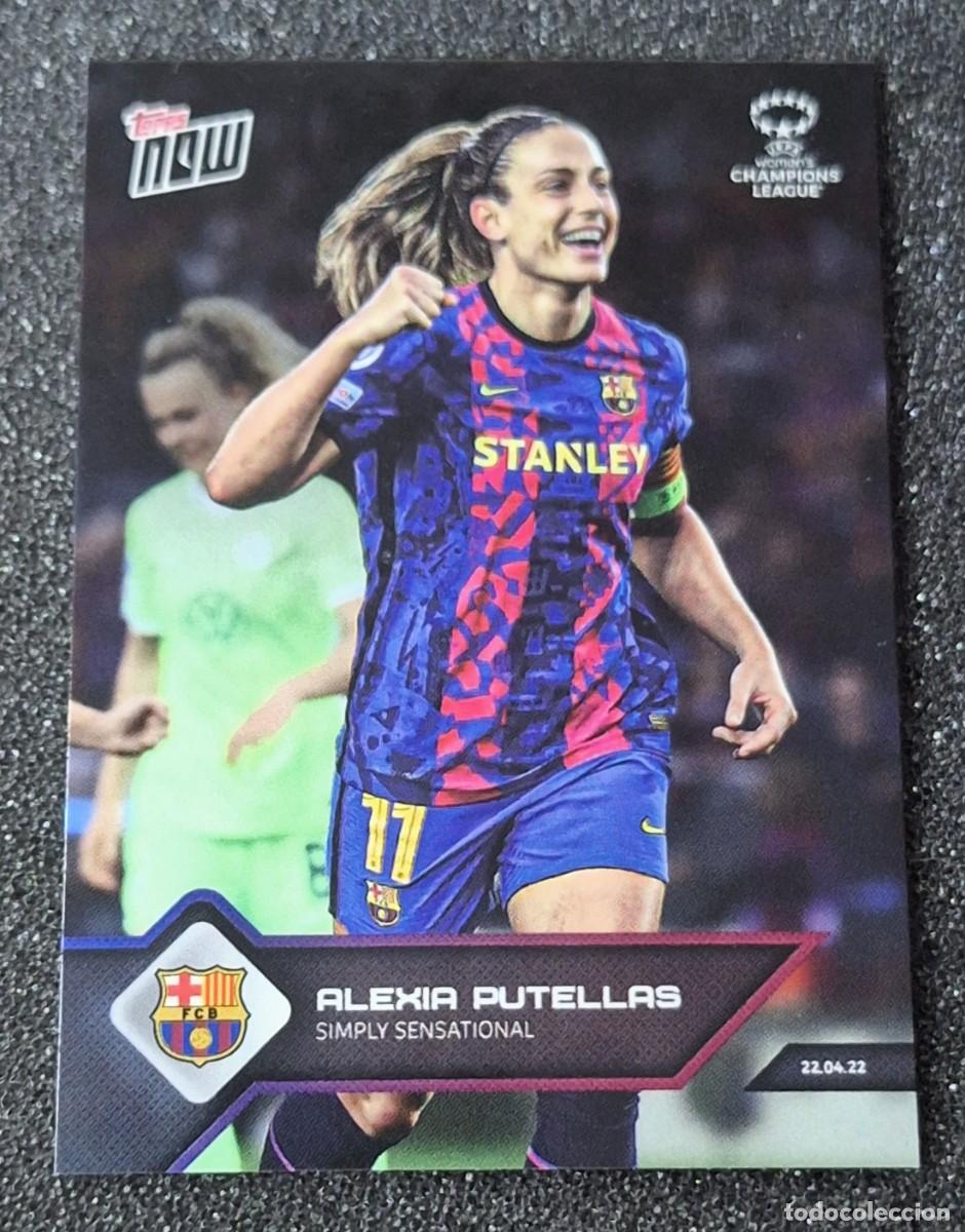 Cromos de f&uacute;tbol: Alexia Putellas Barcelona Topps Now Soccer #002 Simply Sensational