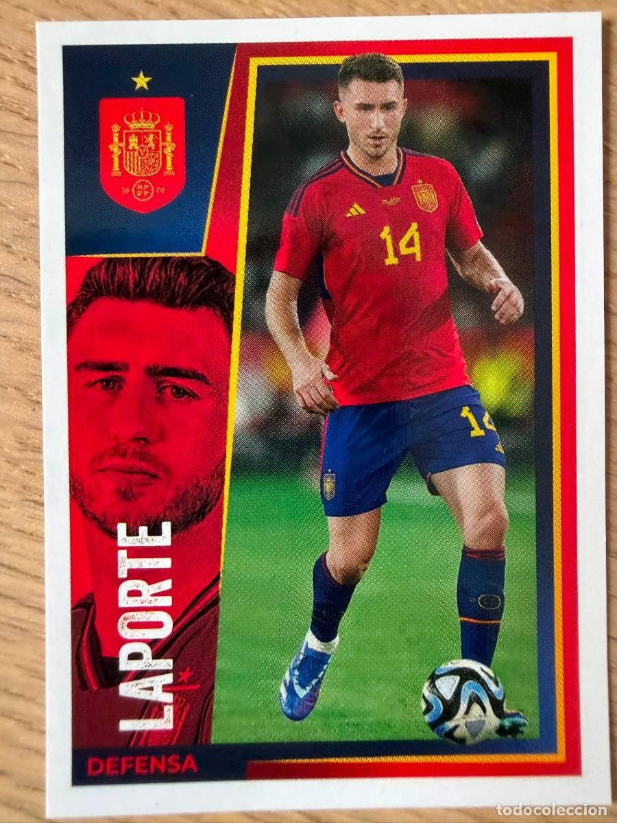 Cromos de f&uacute;tbol: 11 LAPORTE VAMOS SELECCION CARREFOUR ESPA&Ntilde;A EURO 2024 24 SIN PEGAR PANINI EUROCOPA STICKER
