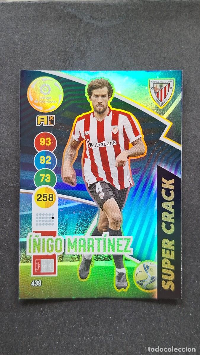 Cromos de f&uacute;tbol: L1 I&Ntilde;IGO MARTINEZ ATHLTIC CLUB DE BILBAO 439 SUPER CRACK PANINI ADRENALYN XL 2020 2021 20 21