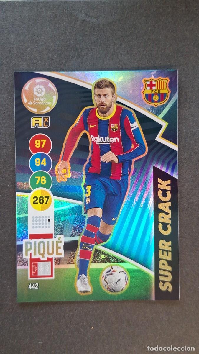 Cromos de f&uacute;tbol: L1 PIQUE F. C. BARCELONA 442 SUPER CRACK PANINI ADRENALYN XL 2020 2021 20 21