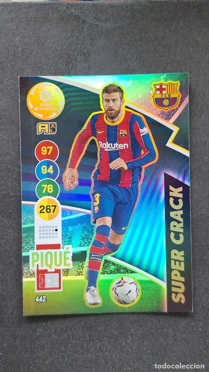 Cromos de f&uacute;tbol: L1 PIQUE F. C. BARCELONA 442 SUPER CRACK PANINI ADRENALYN XL 2020 2021 20 21