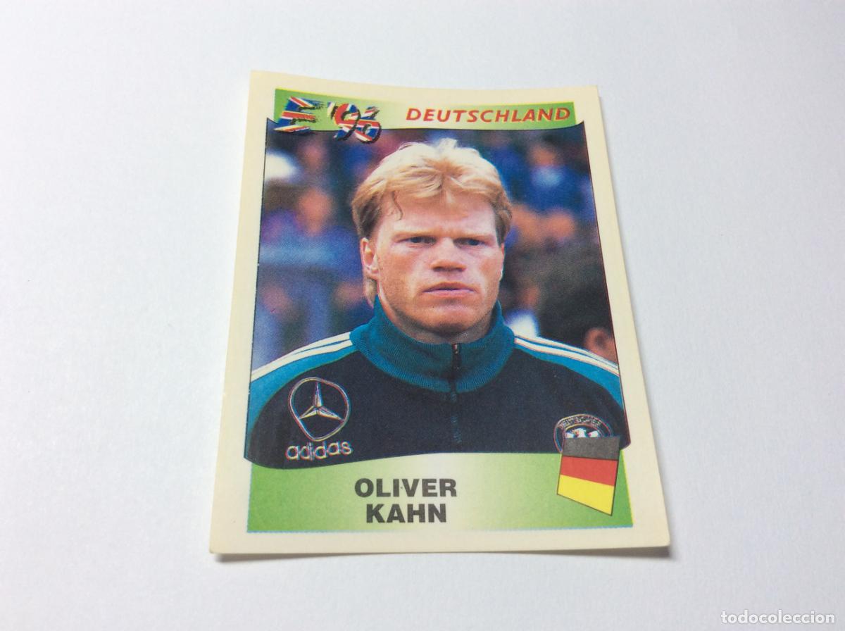 Cromos de f&uacute;tbol: 214 Oliver Kahn Alemania UEFA EURO 1996 PANINI