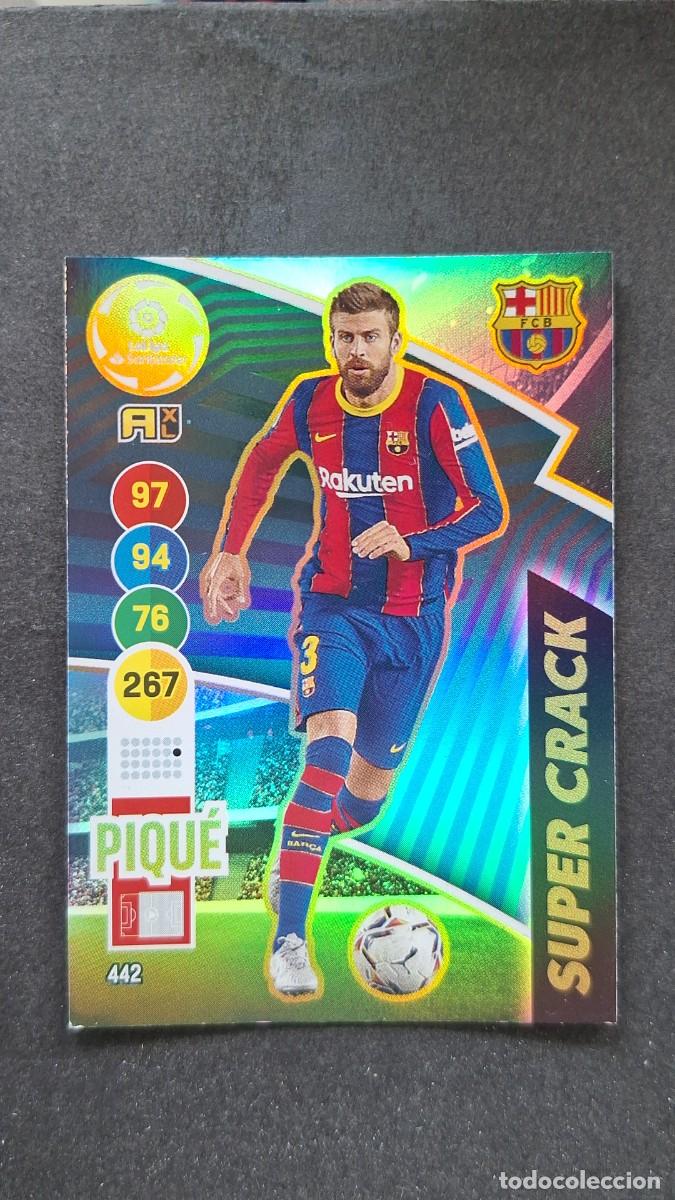 Fu&szlig;ball-Sticker: L1 PIQUE F. C. BARCELONA 442 SUPER CRACK PANINI ADRENALYN XL 2020 2021 20 21
