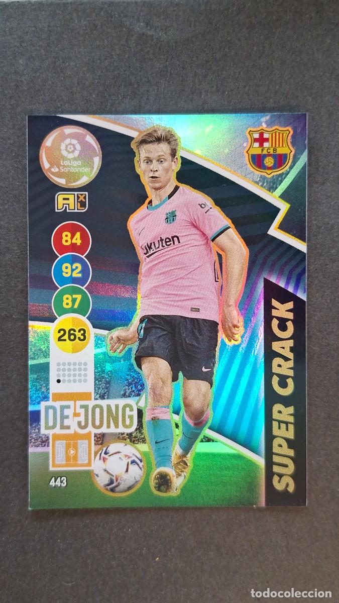 Football Stickers: L1 DE JONG F. C. BARCELONA 443 SUPER CRACK PANINI ADRENALYN XL 2020 2021 20 21