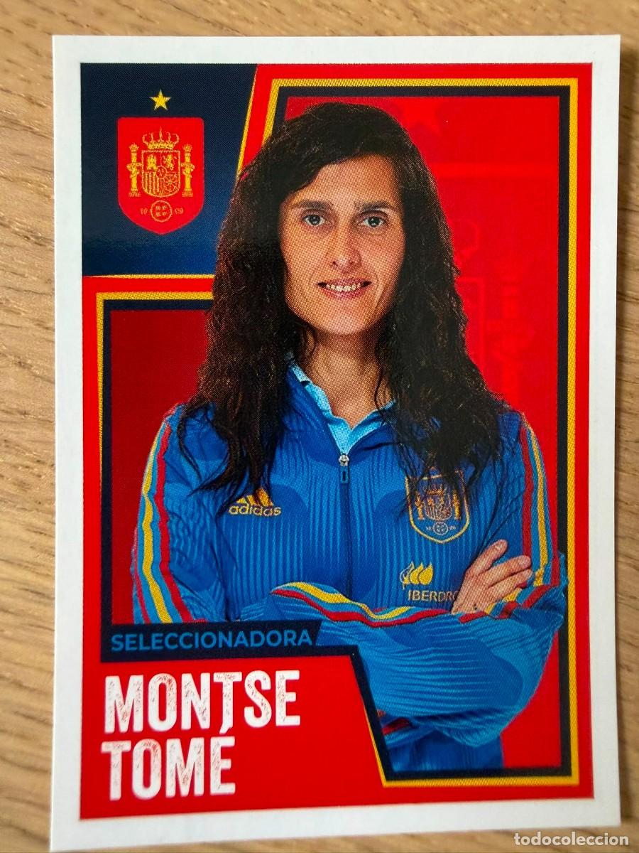 Cromos de f&uacute;tbol: 39 MONTSE TOME ENTRENADORA VAMOS SELECCION CARREFOUR ESPA&Ntilde;A EURO 2024 24 SIN PEGAR PANINI EUROCOPA