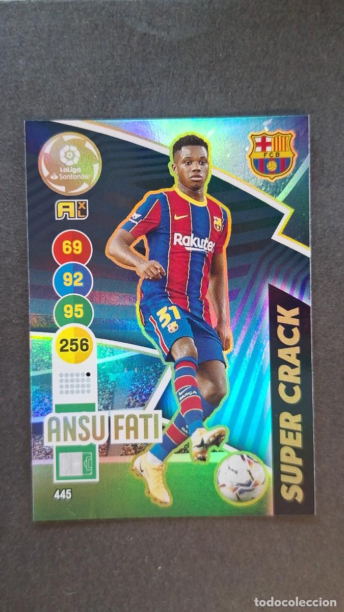 Cromos de f&uacute;tbol: L1 ANSU FATI F. C. BARCELONA 445 SUPER CRACK PANINI ADRENALYN XL 2020 2021 20 21