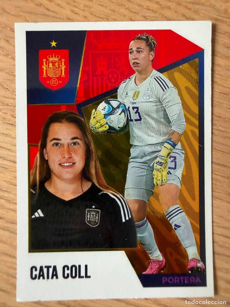 Cromos de f&uacute;tbol: 40 CATA COLL VAMOS SELECCION CARREFOUR ESPA&Ntilde;A EURO 2024 24 SIN PEGAR PANINI EUROCOPA STICKER