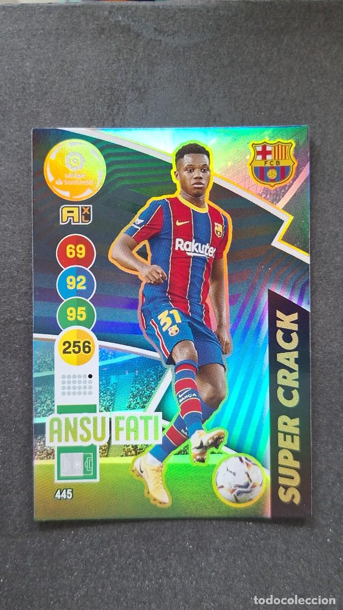 Cromos de f&uacute;tbol: L1 ANSU FATI F. C. BARCELONA 445 SUPER CRACK PANINI ADRENALYN XL 2020 2021 20 21