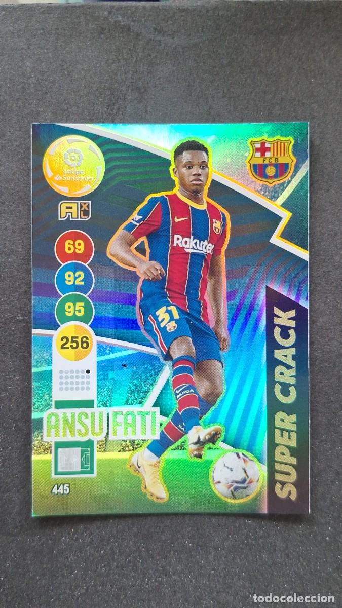 Cromos de f&uacute;tbol: L1 ANSU FATI F. C. BARCELONA 445 SUPER CRACK PANINI ADRENALYN XL 2020 2021 20 21
