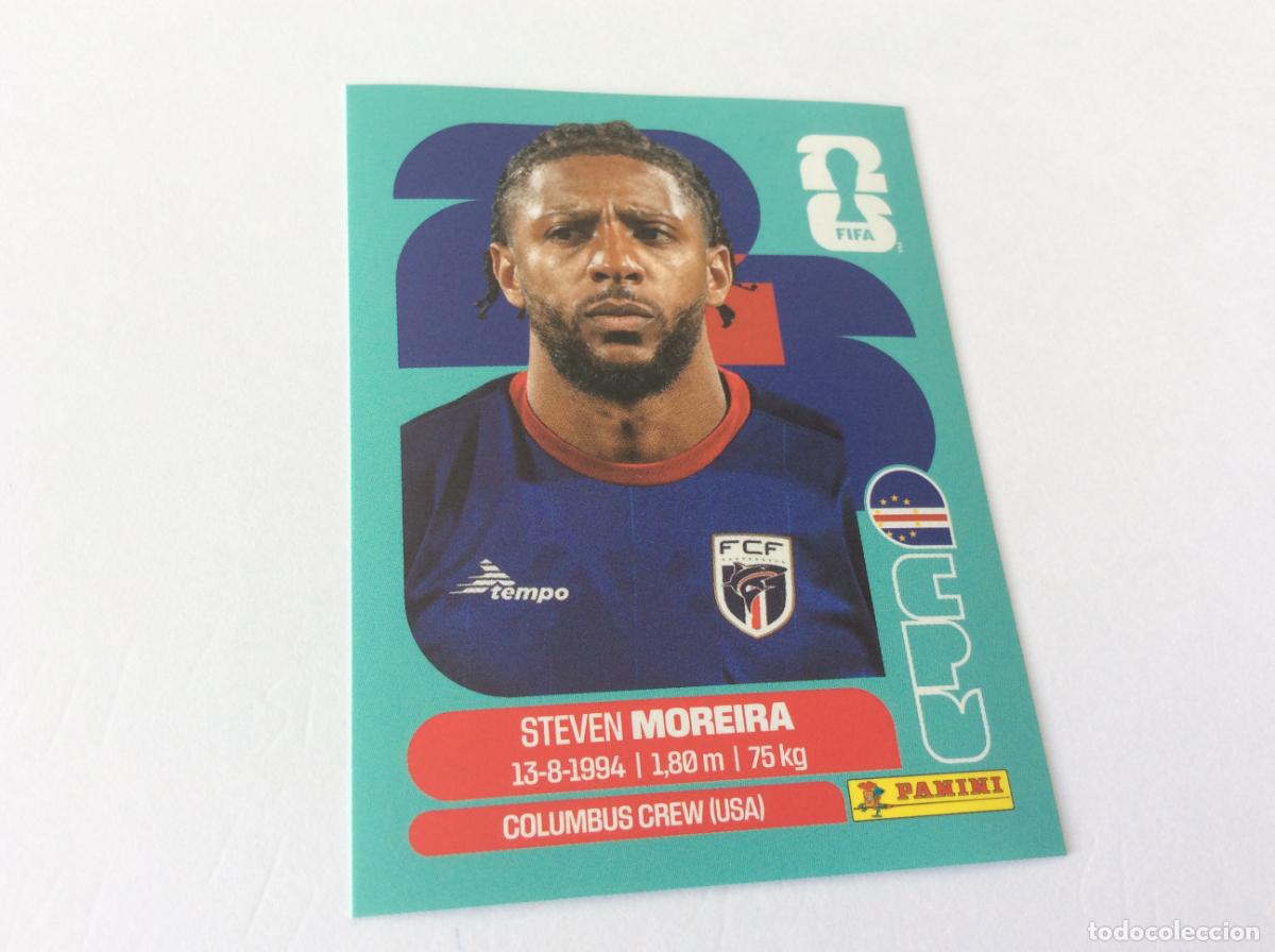 Cromos de f&uacute;tbol: CPV6 CPV 6 Steven Moreira Cabo Verde Sticker Cromo FIFA World Cup 2026 26 Panini Mundial